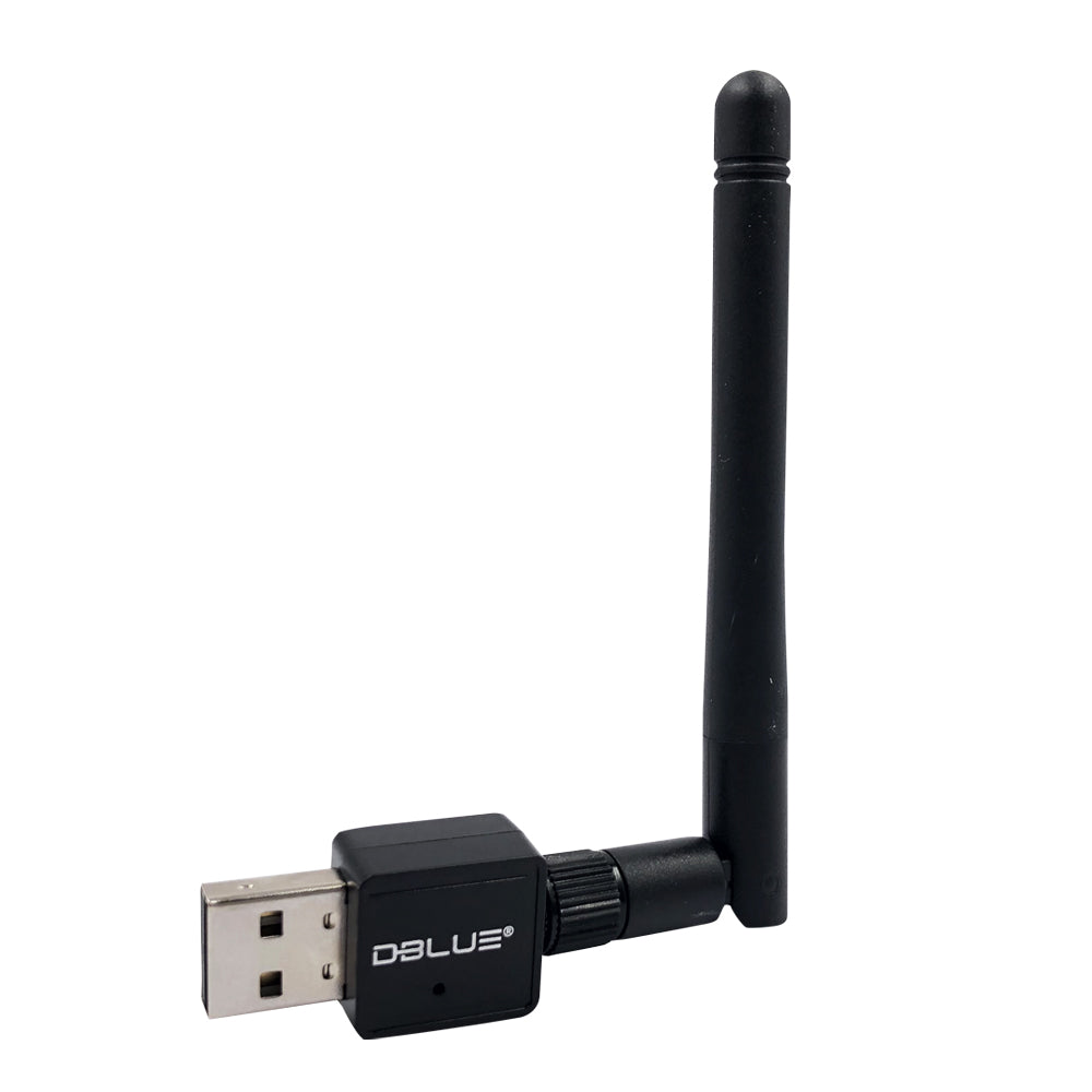 ADAPTADOR WIFI USB 2.0 ANTENA DESMONTABLE DBLUE DBTW25 – Buy Chile