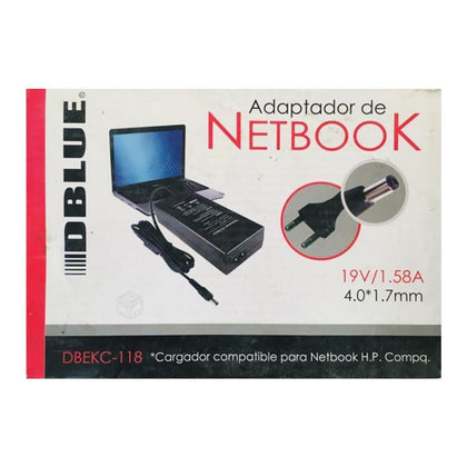 CARGADOR NOTEBOOK COMPATIBLE HP DBEKC-118