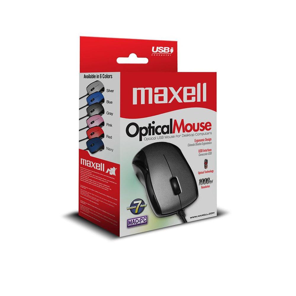 MOUSE MAXELL OPTICO USB MOWR-101 NEGRO