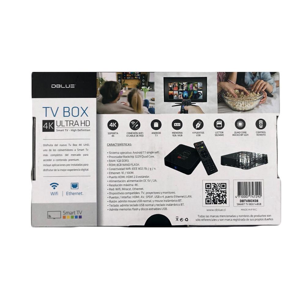 SMART TV DBLUE BOX 2 8 GB DBTVBOX08