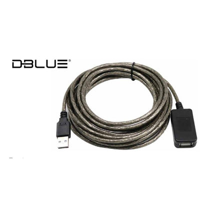 CABLE DBLUE USB EXTENSION MACHO - HEMBRA 10 MT C529