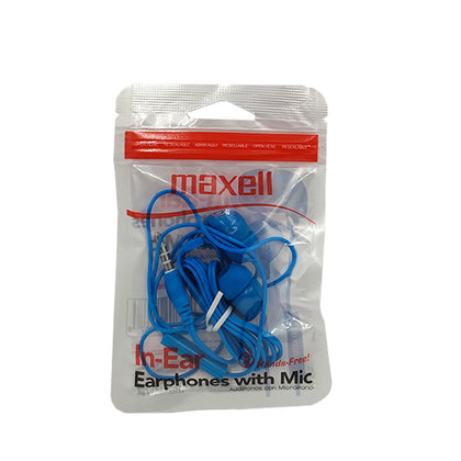 AURICULARES MAXELL IN EAR MICROFONO IN BAX MANOS LIBRES