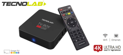 SMART TV BOX ANDROID 9 TECNOLAB 1GB RAM 08 GB TL073