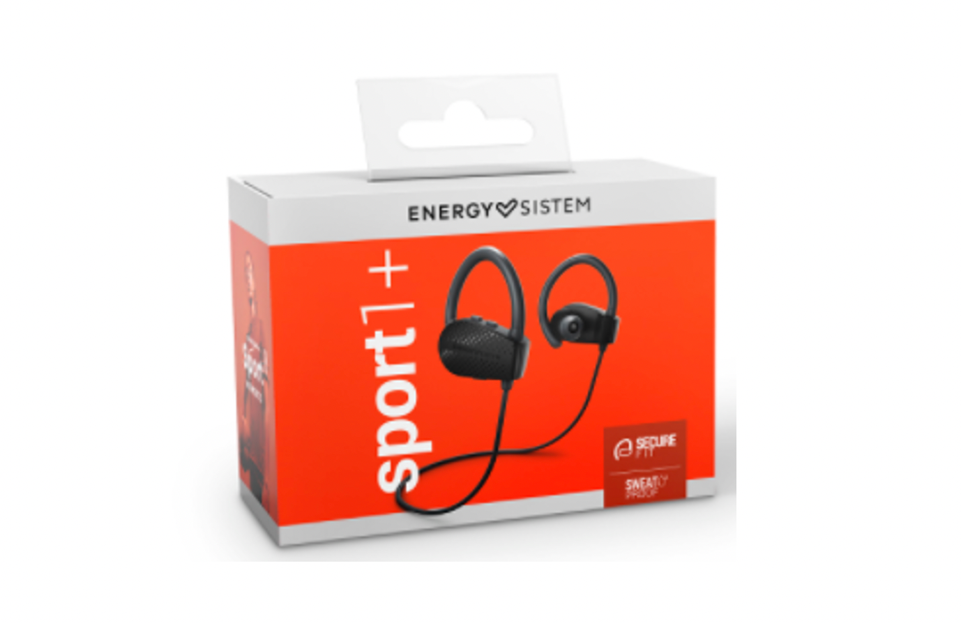 ENERGY SISTEM Audifonos Bluetooth Earphones Sport 1 Energy Sistem Negro