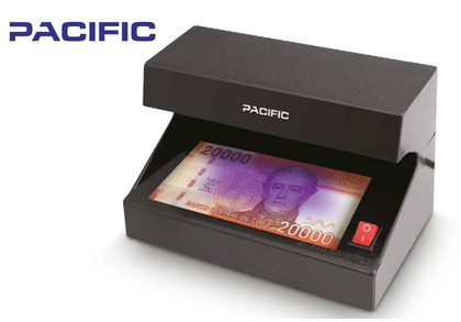 DETECTOR DE BILLETES FALSOS CON LUZ ULTRAVIOLETA PAC01108