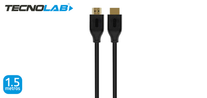 CABLE HDMI TECNOLAB 4K 1.5 METROS 2.0V TL331