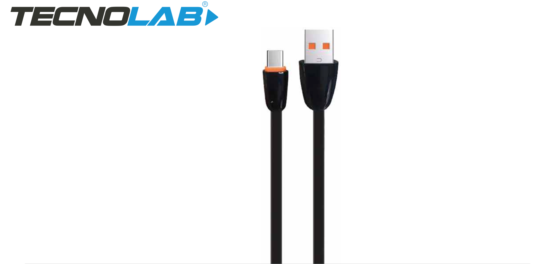 CABLE USB A TIPO C  2.0 TECNOLAB 1 MT TL316 NEGRO
