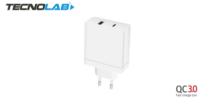 Cargador USB Carga Rápida 2.4A + Cable Micro USB Tecnolab®