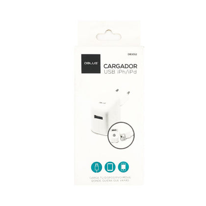 CARGADOR DBLUE USB IPHONE - IPOD DB3012