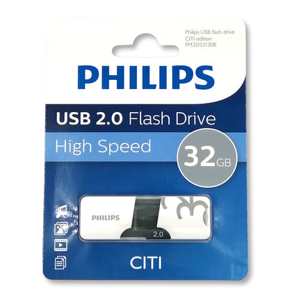PENDRIVE PHILIPS 2.0 CITI 32 GB