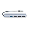 HUB TIPO-C CON 4 PUERTOS USB Hi-SPEED TECMASTER TM-100526