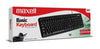 TECLADO USB MAXELL BASICO KB-90