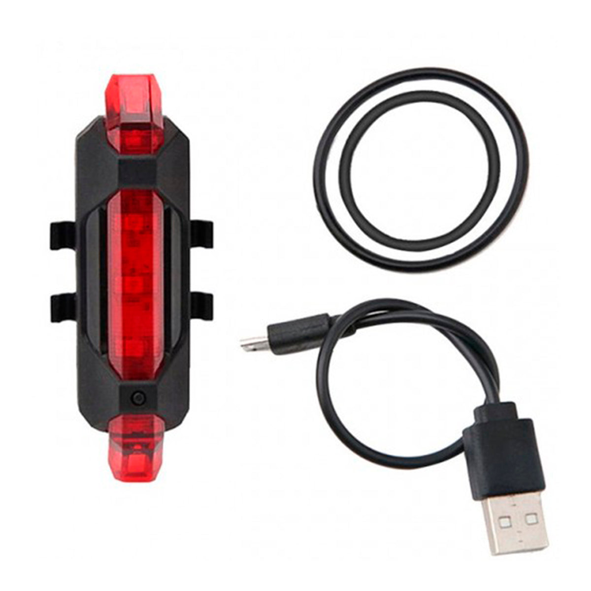 LUZ LED PARA BICICLETAS CON CARGA USB DBG1006