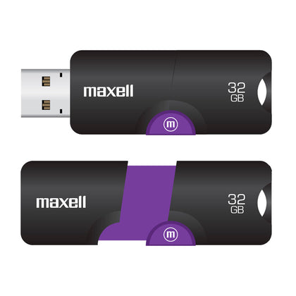 PENDRIVE MAXELL USB FLIX 3.0 32 GB NEGRO/MORADO 347633