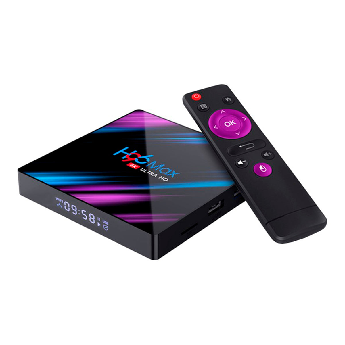 TVBOX H96 MAX SMART 4 + 32 GB ANDROID 9.0 DBG952