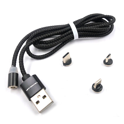 CABLE USB TECNOLAB 3 EN 1 MAGNETICO 2.4 AMP TL057