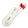 CABLE DBLUE PLANO USB A LIGHTNING DBIPHM16R ROJO
