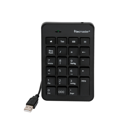 TECLADO NUMERICO TECMASTER CABLEADO TM-100504